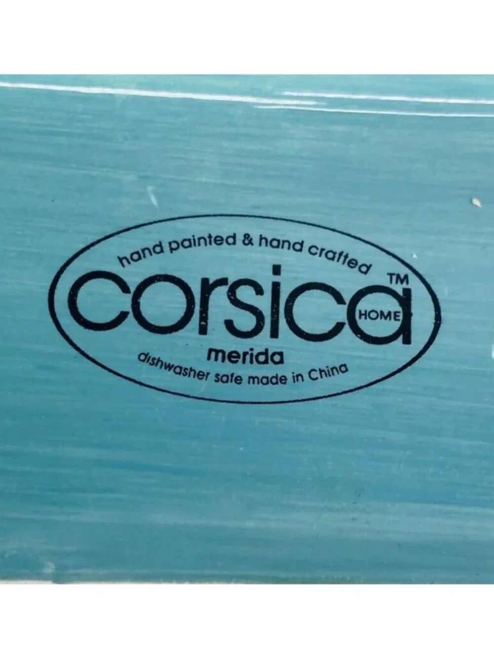 Corsica MERIDA Geometric Vibrant Hand Crafted Stoneware 18